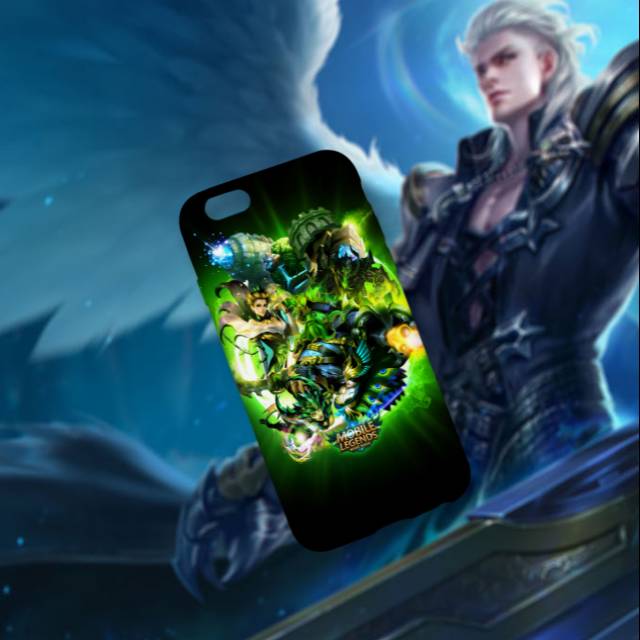 Casing HP Mobile Legend Green Squad