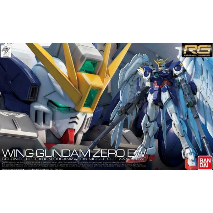 BARANG BERKUALITAS  RG Wing Gundam Zero Custom EW