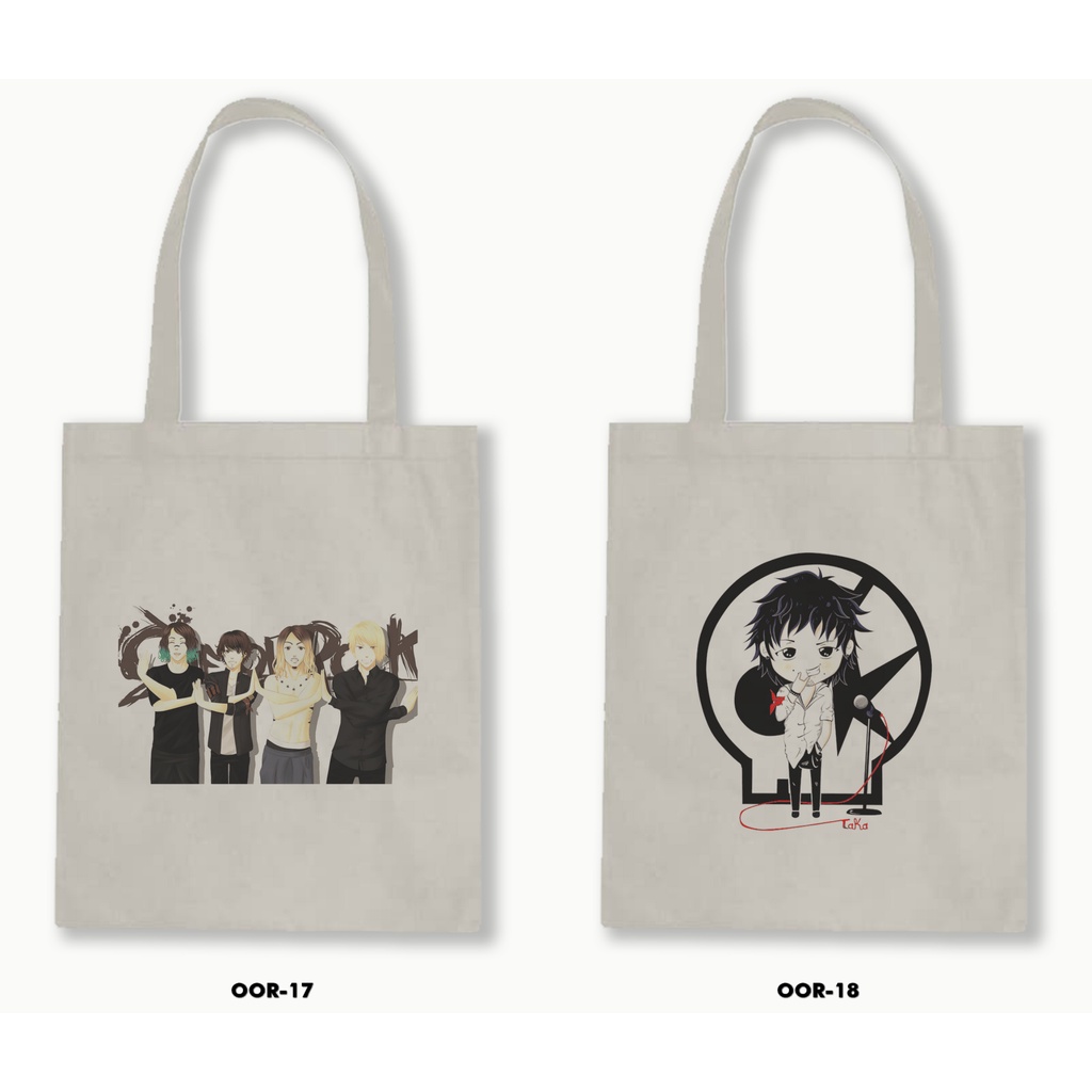 TOTE BAG BLACU - ONE OK ROCK .01