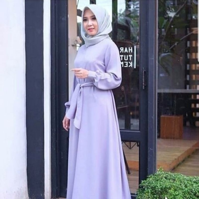 Dahlia dress pakaian wanita fashion muslim remaja