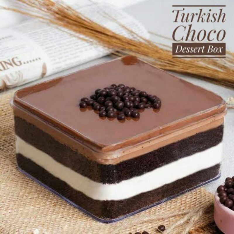 

dessert box turkish choco