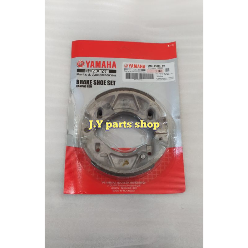 KAMPAS REM BELAKANG NOUVO MIO LAMA SPORTY SMILE SOUL FINO KARBU ORIGINAL YGP 5MX-F530K-00