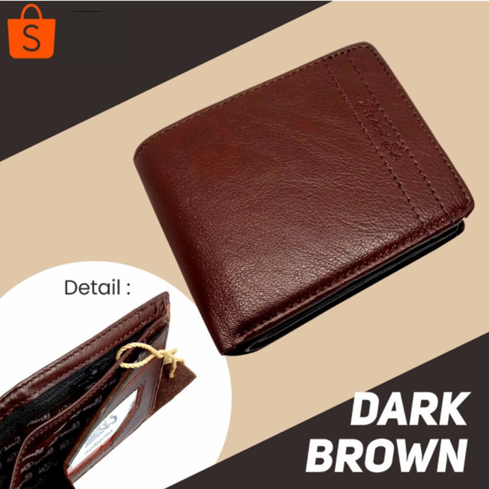 SHOPEE 6.6 SUPER SALE!! Z.A Dompet Semi Kulit Pria / ZA-201 / Dompet Fashion Pria / Dompet Semi Kulit 5 Inch/ Wallet