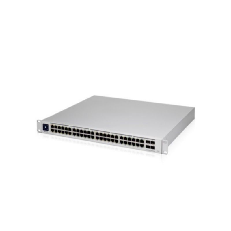 UBIQUITY USW-PRO-48 GbE RJ45 ports and (4) 10G SFP+ ports.