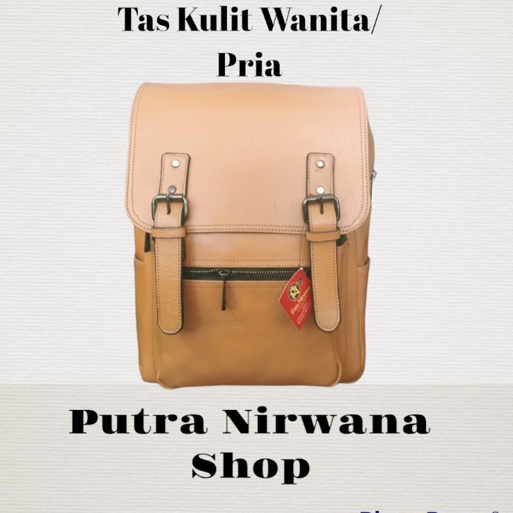 TAS RANSEL WANITA/PRIA||TAS KULIT
