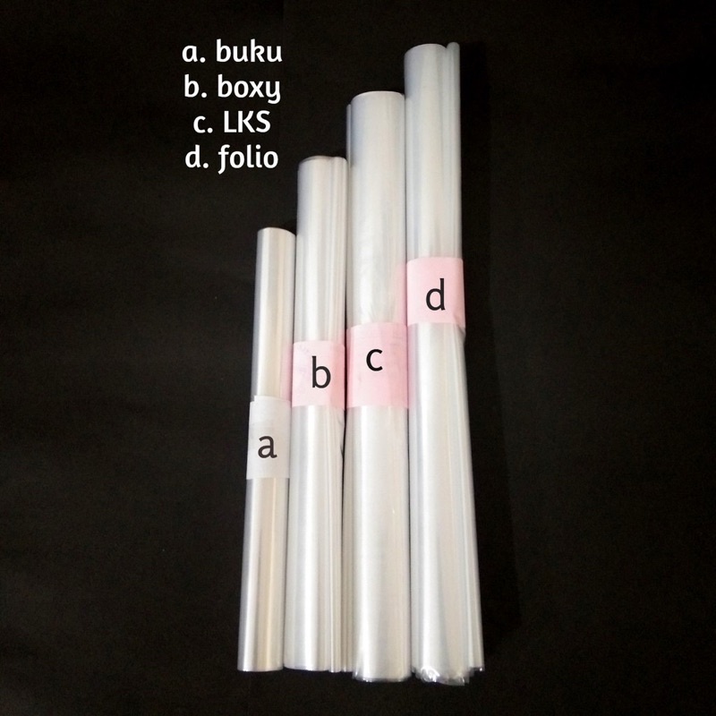 sampul buku tulis plastik dan kertas kwarto boxi folio bigbos