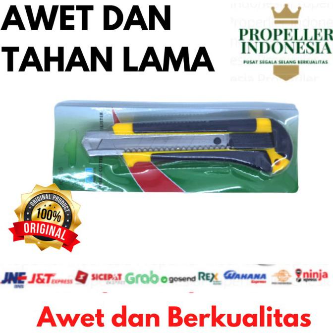 

Eklusif Pisau Cutter Pisau Potong Akrilik Cutter Knife Gg Karet Blister Bagus