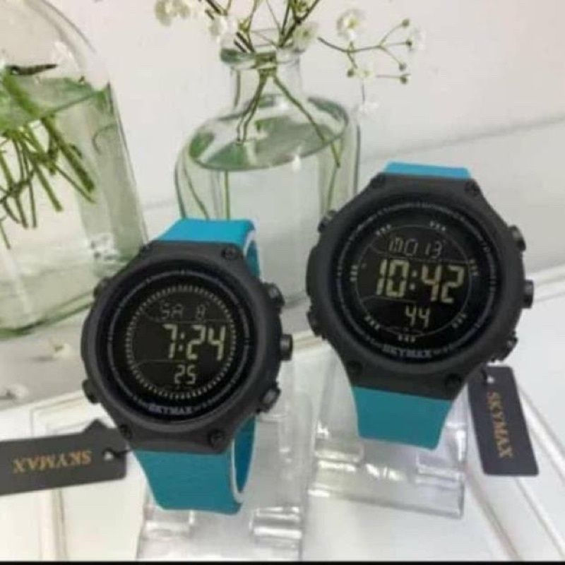 Jam Tangan Couple Jam tangan original SKYMAX bisa bayar ditempat (COD)