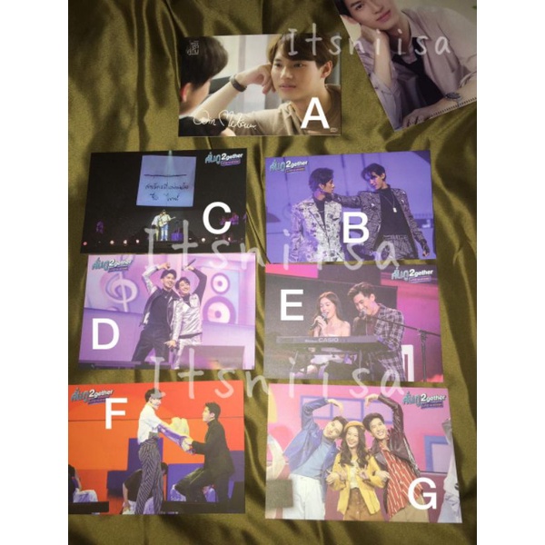 (Ready) Gmm Exhibition Japan Metawin| Postcard Brightwin 2gether The Movie | Live On Stage