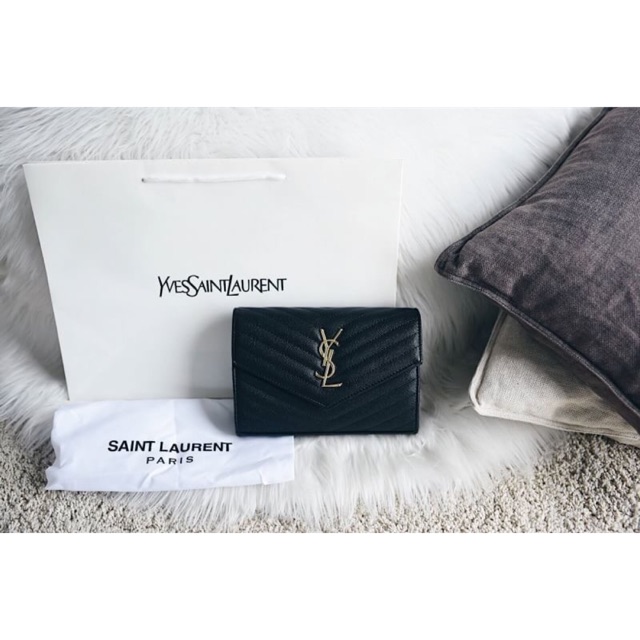 YSL Monogram Chain Wallet (WOC)