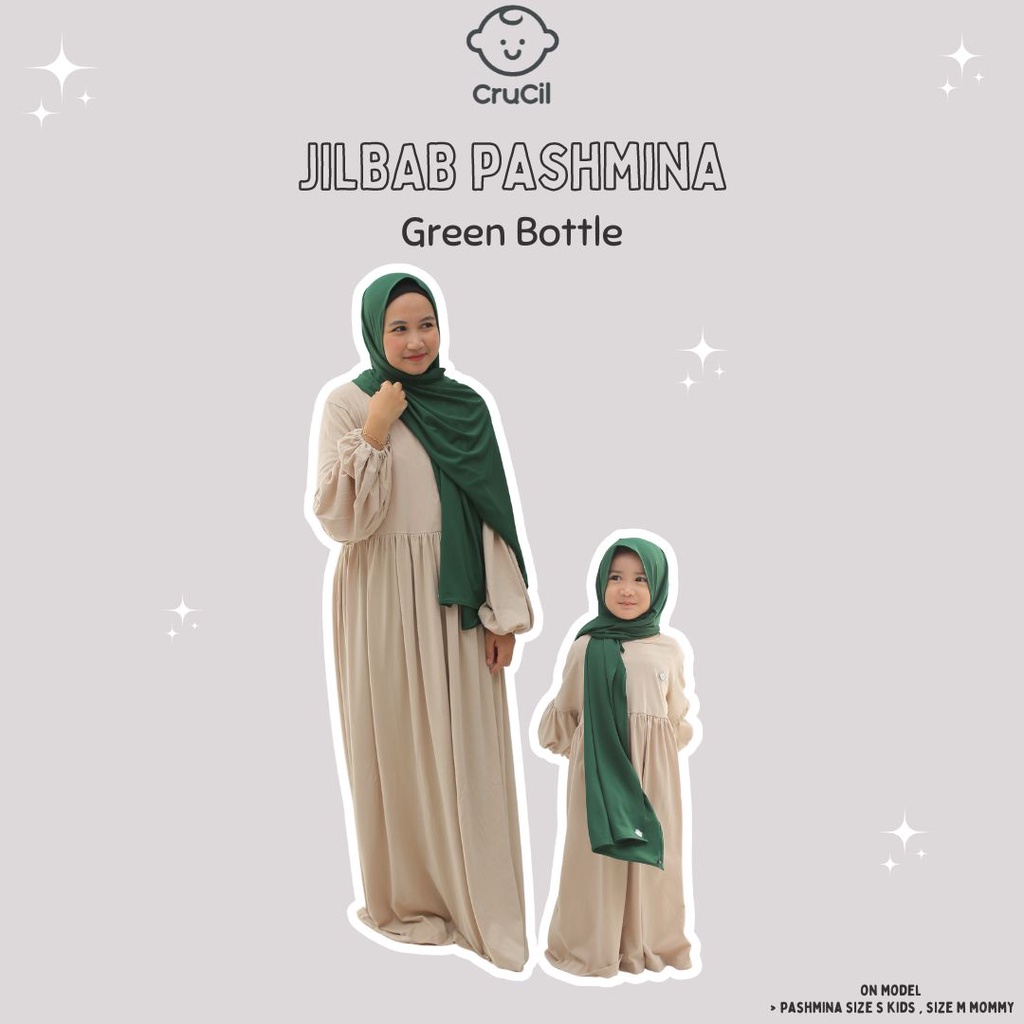 Jilbab Pasmina Tali Anak (0m - 2y)