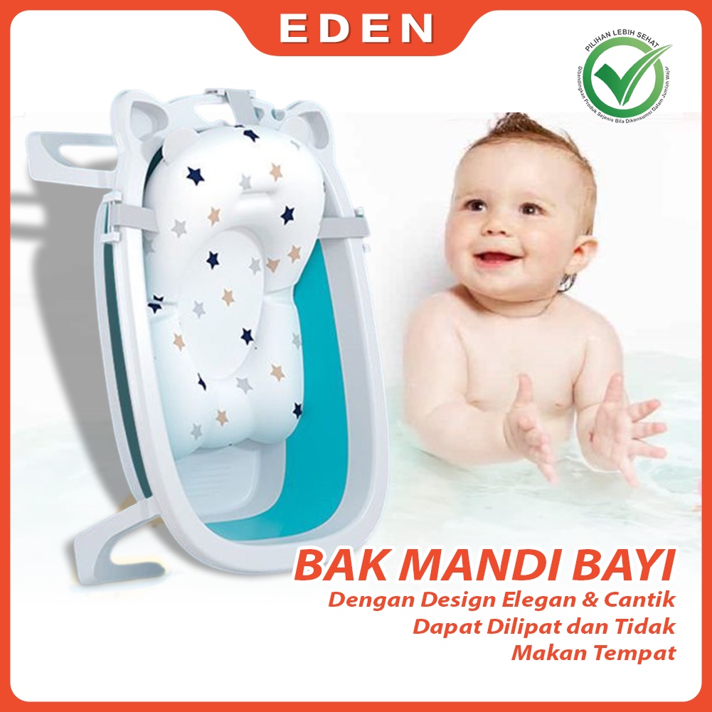 Bak Mandi Bayi Lipat / Foldable Silicone Bathtub Folding Baby Portable