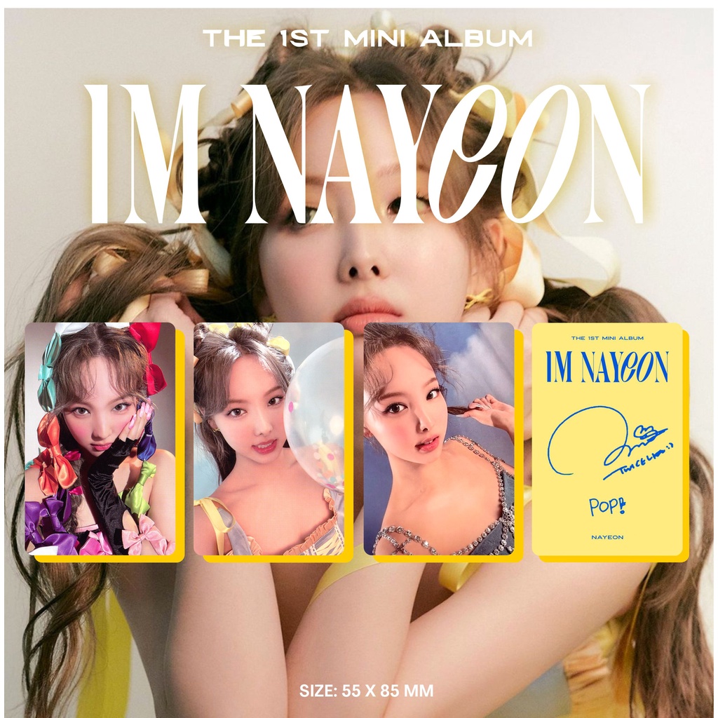 [Photocard] Twice Nayeon Pop - Pop Ver.