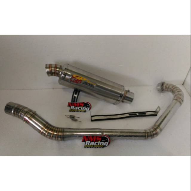 knalpot CLD C3 OVAL .FU/VIXION.TIGER.LEHER FULL LAS CAVING