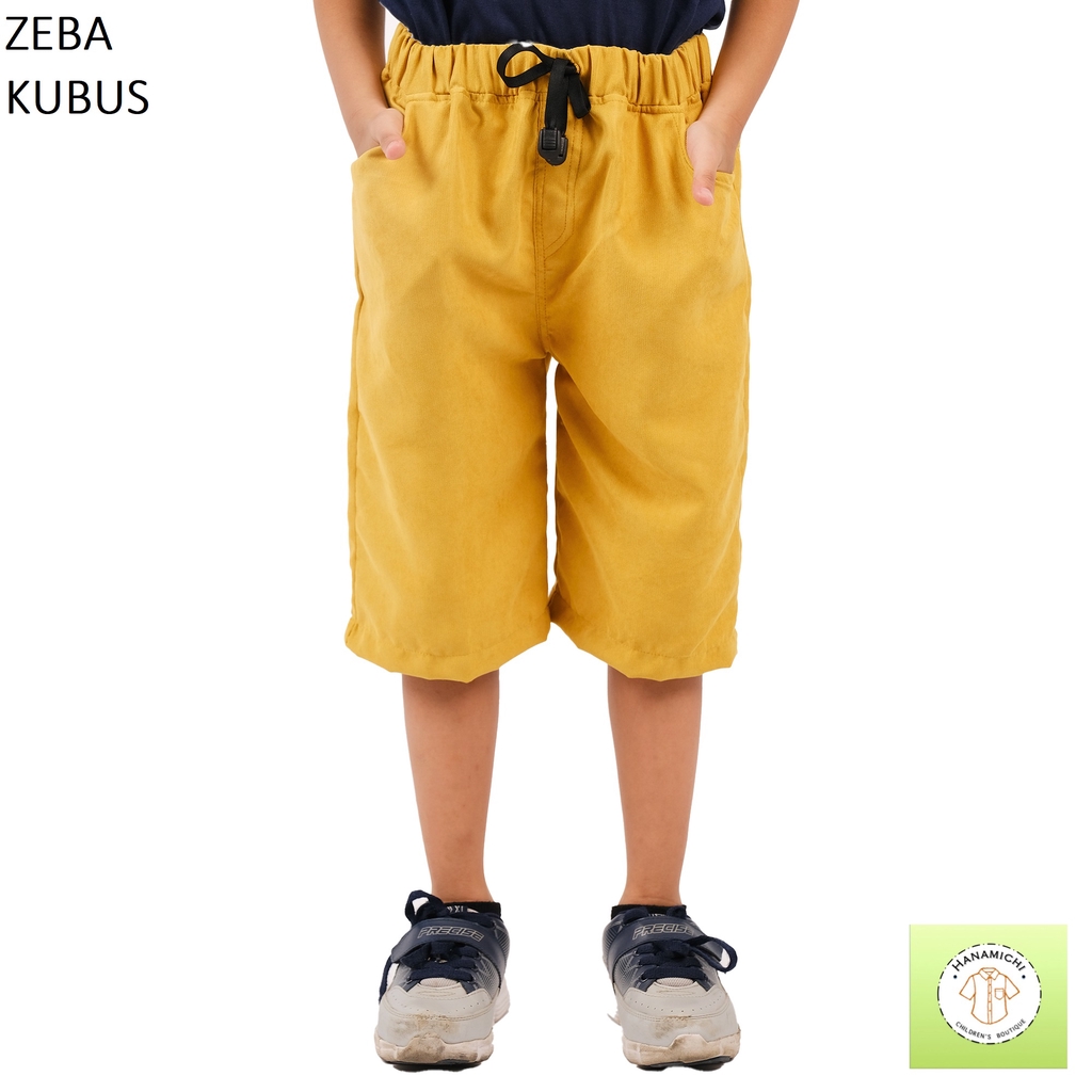 Hanamichi ZEBA Celana Pendek Anak Casual Polos Chino