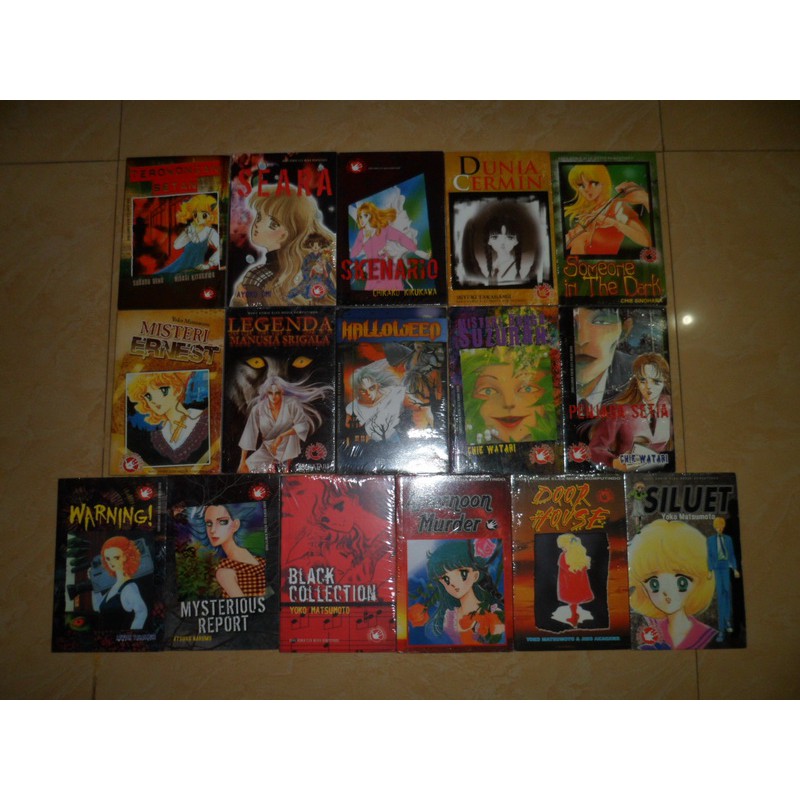 Komik Oneshot Misteri 16 Buku Segel
