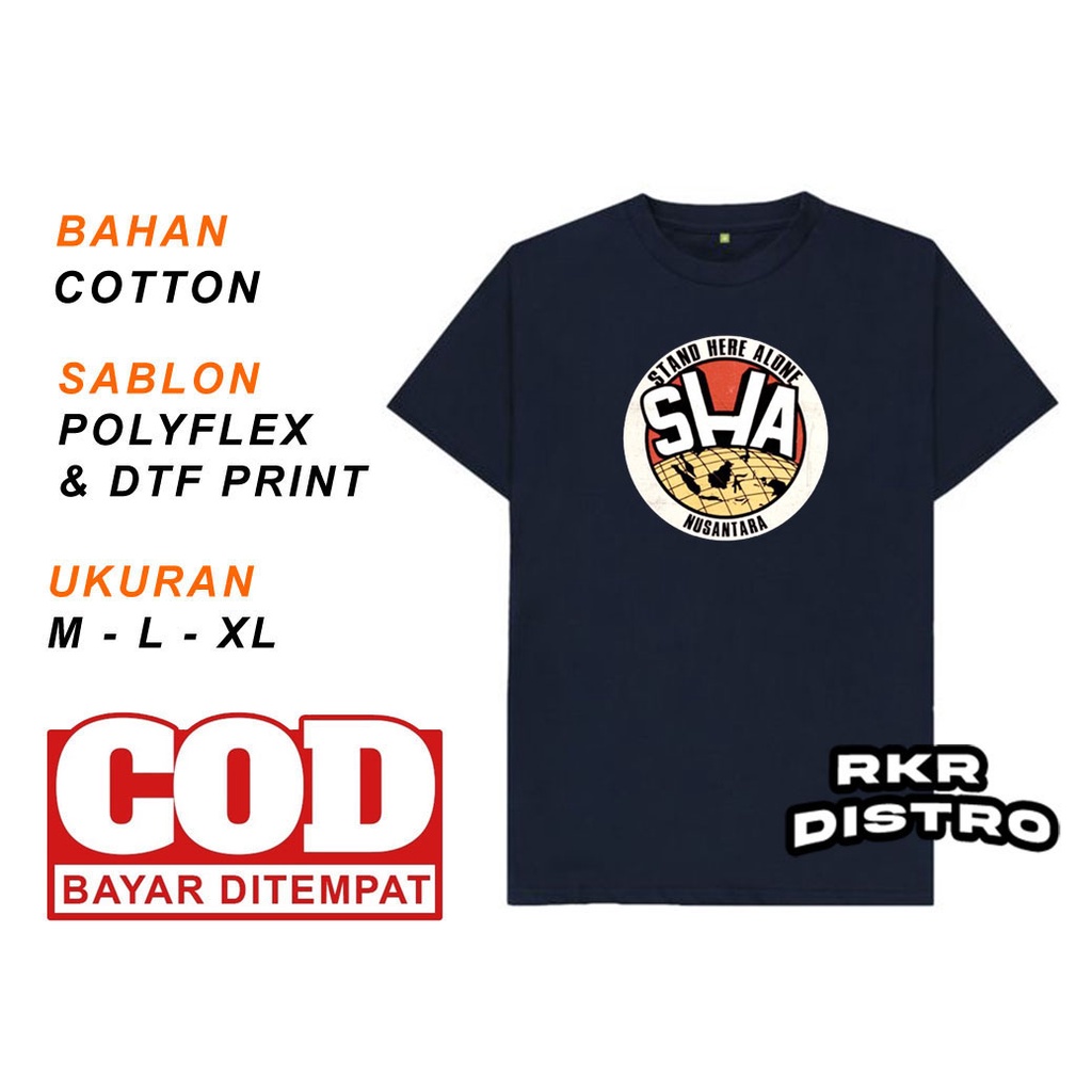 kaos band stand here alone / baju band pop punk