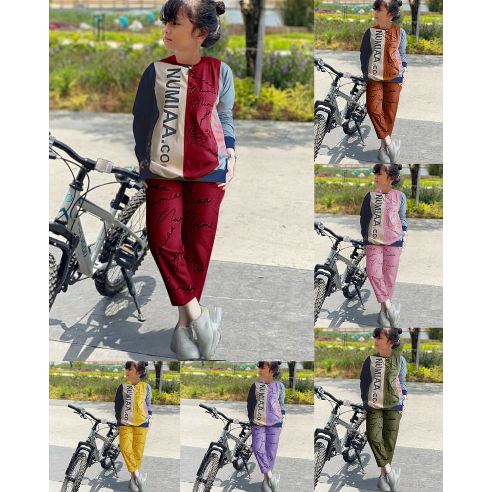 SET NUMIA KIDS / SET TRAINING ANAK / BAJU OLAHRAGA ANAK / SETELAN ANAK NUMIA / SETELAN ANAK MODEL BA