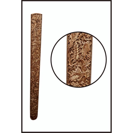 Pendok Keris Bunton/pendok murah/pendok tempel/pendok tembaga/pendok solo/pendok cukit/pendok halus/