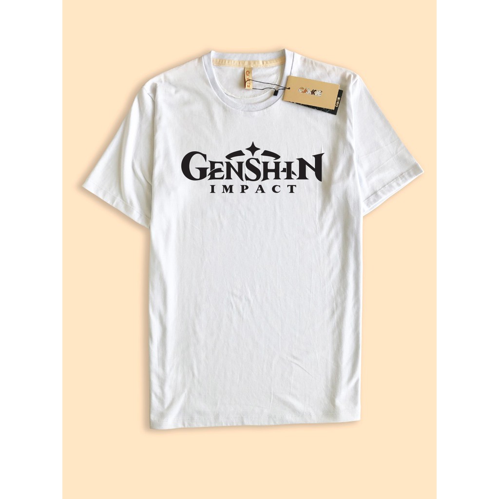Baju kaos Tshirt premium Genshin Impact games