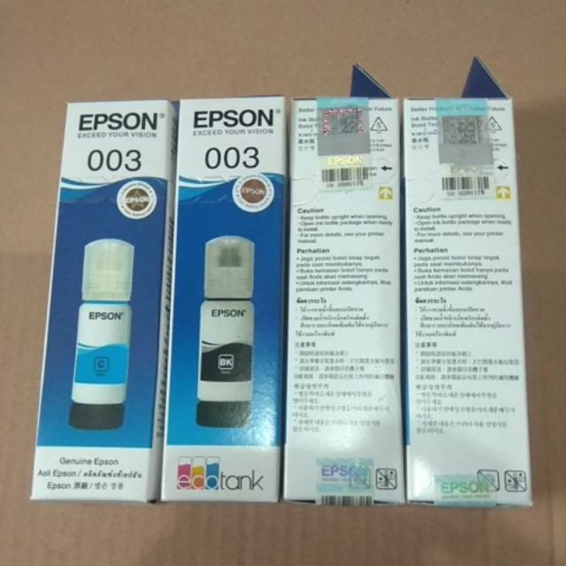 TINTA EPSON 003 KHUSUS 1 SET CYMBK L1110/L3110/L3150/L5190