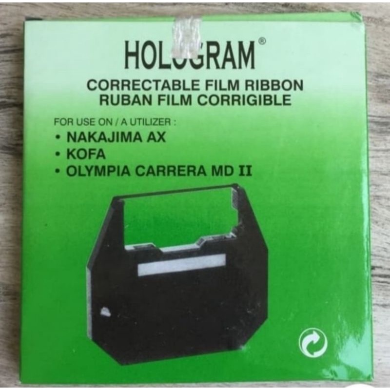 Ribbon Pita NAKAJIMA Mesin Ketik TIK Elektrik Fullmark Original