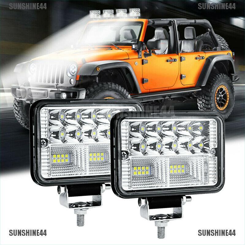 (SUNSHINE44) Lampu Sorot LED 78W 12V 24V Ukuran 4 &quot;Untuk Mobil / Truk