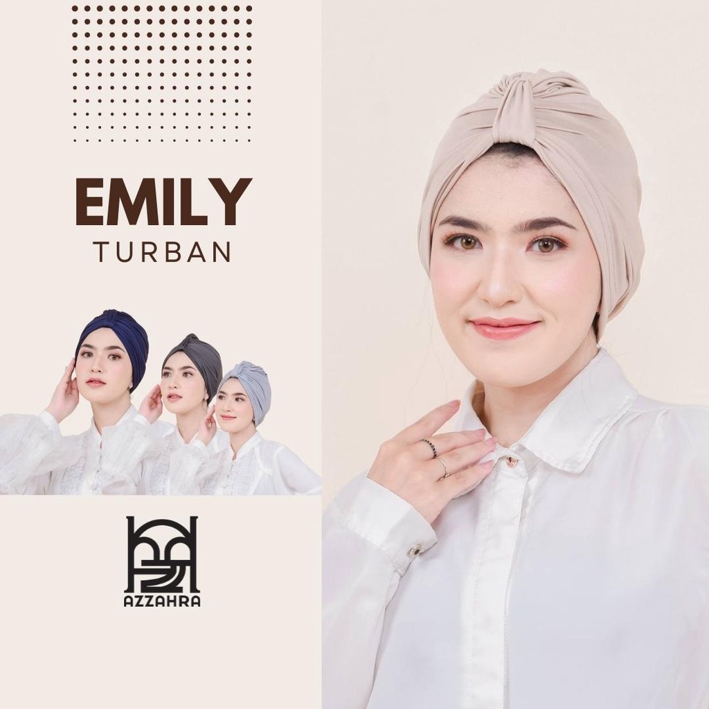 Emily Turban Ciput Turban Dewasa