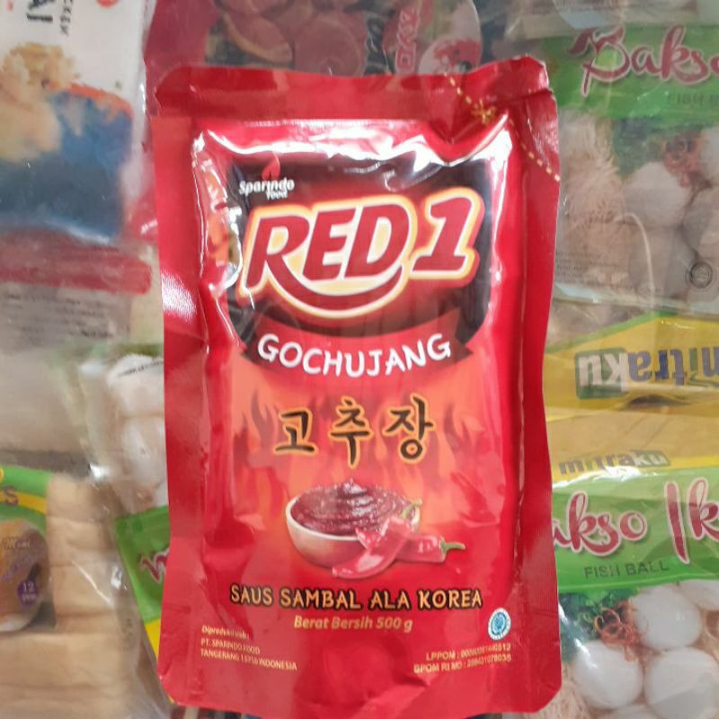 

Red 1 Gochujang Saos Sambal Ala Korea 500gr