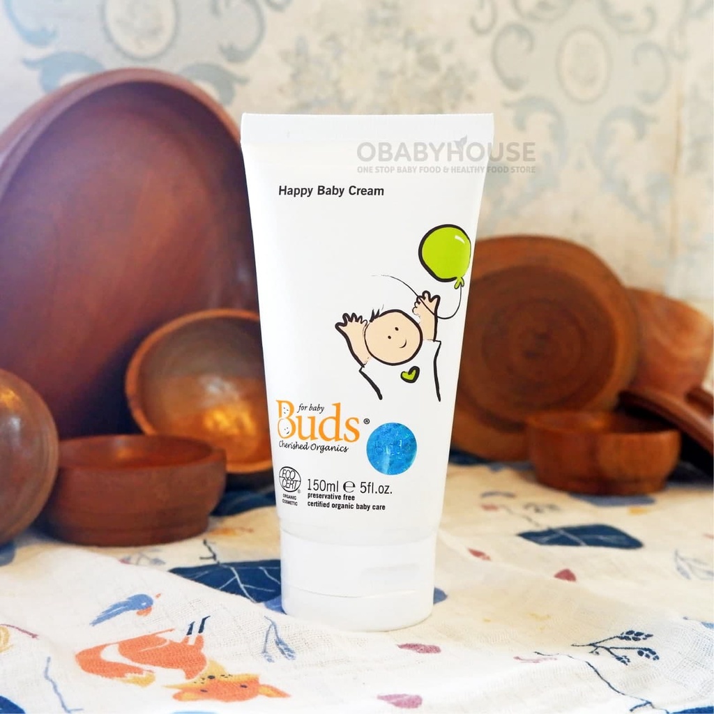 Buds Cherished Organics - Happy Baby Cream 150 ml