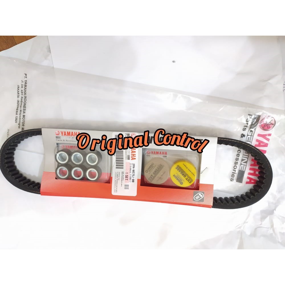 Vbelt V-Belt vanbelt ASSY Mio Z Mio m3 Mio 125 blue core Mio S (Lengkap)