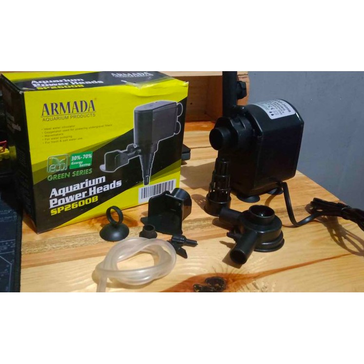 Pompa Aquarium Kolam Armada SP2600B