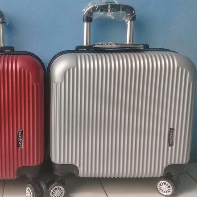 BISA BAYAR DITEMPAT Tas Koper 16 inch POLO EXPLY Ukuran Kabin 16 inch Fiber Travel Bag TERPERCAYA