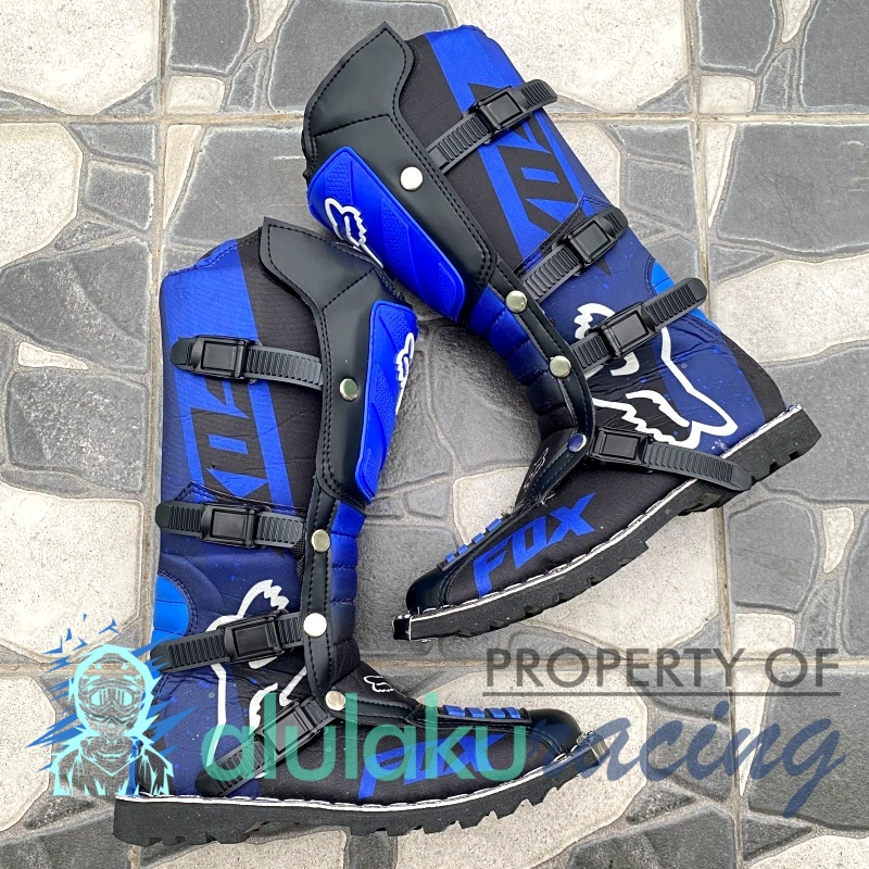 Sepatu Trail Fullprint MX Motocross Grasstrack with Plate Protectors - 006