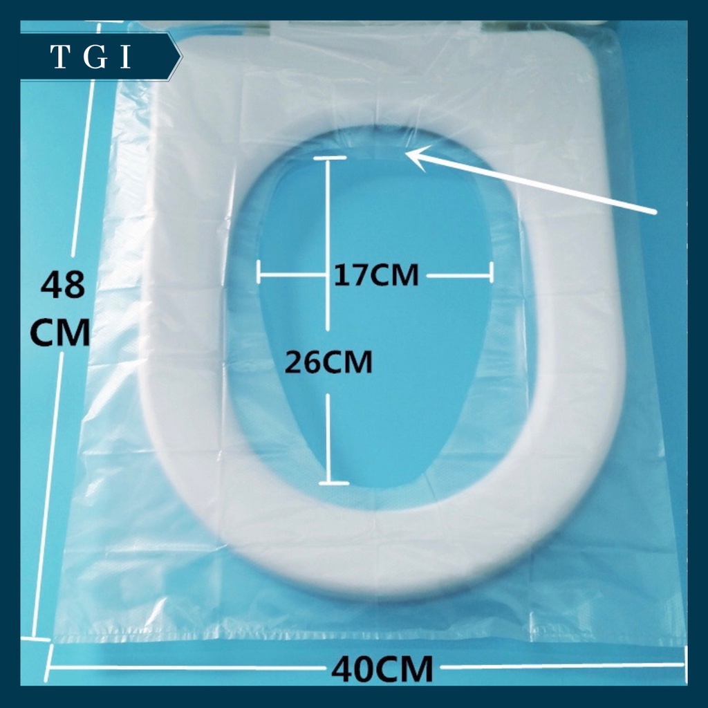 TGI - TISSUE ALAS DUDUK CLOSET TOILET SEAT COVER | TRAVEL TOILET SEAT COVER ALAS DUDUK