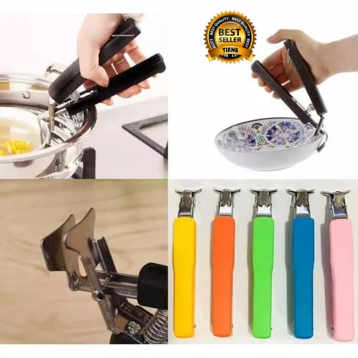 Penjepit Panci Wajan Piring Mangkok Anti Panas Kitchen Tool Alat Dapur Capitan Panci Anti Panas M160