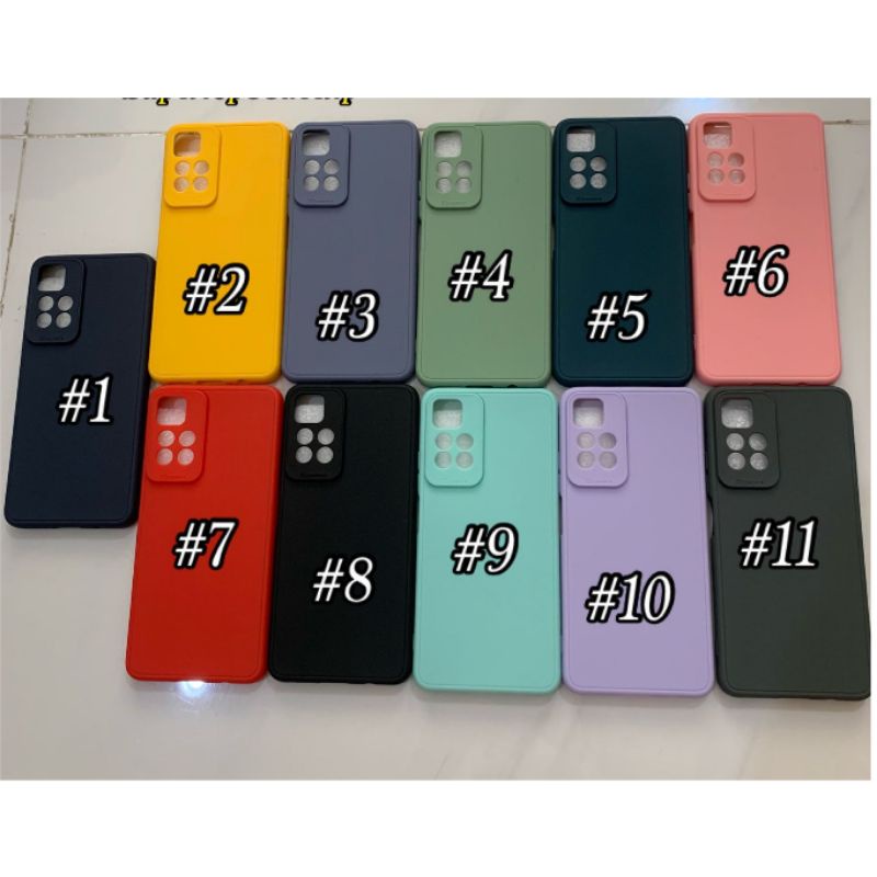 Xiaomi Redmi Note 11 5G Redmi Note 11 Pro Poco M4 Pro 5G Casing Soft case Silikon Candy Color