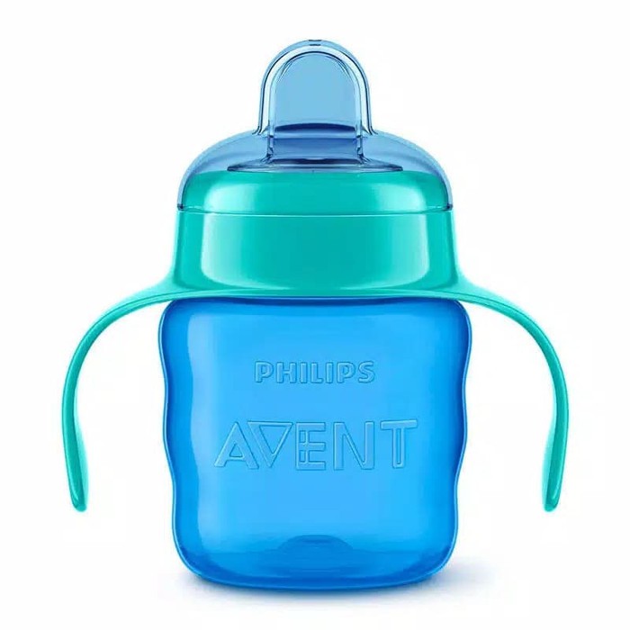 PHILIPS AVENT Classic Spout Cup 7oz Training  Cup Soft Spout Silicone with Handle