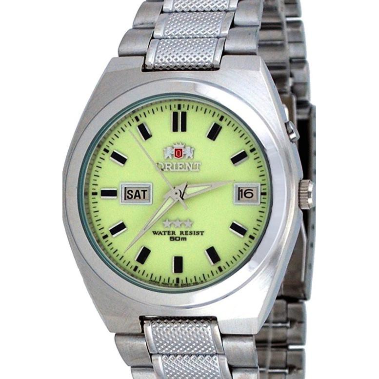Super Sale Orient TriStar Automatic FEM5L00QR9 Luminous Dial StainlessSteel watch Ready Stock