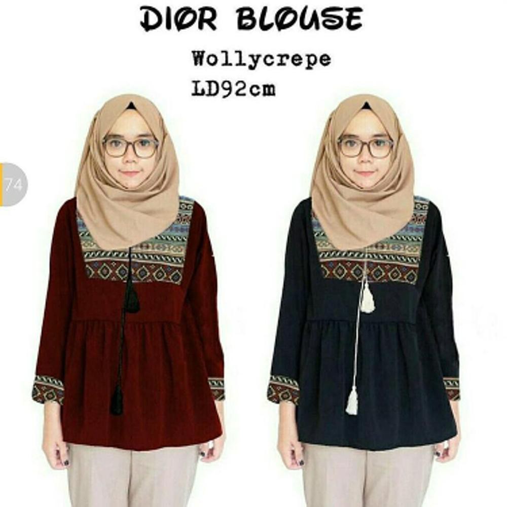 Dijual dior blouse Promo