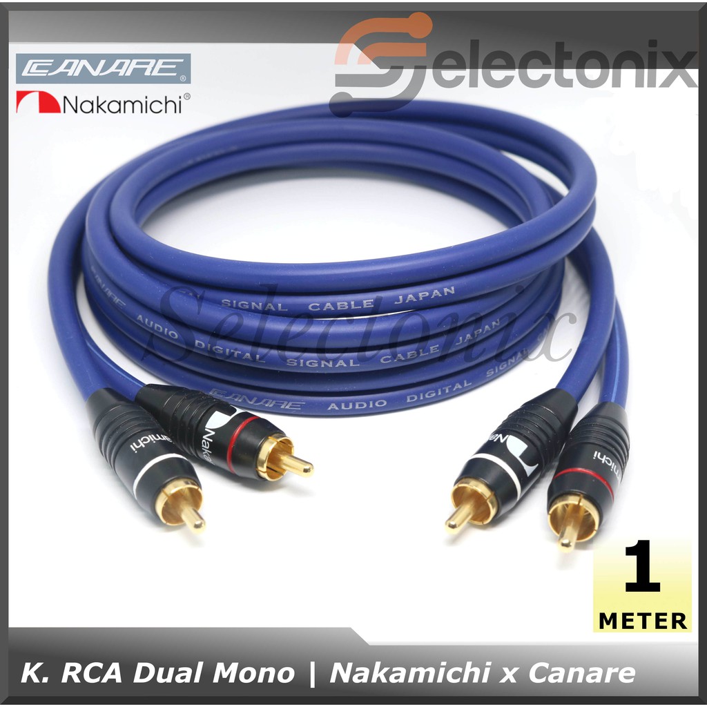 Kabel Audio RCA Nakamichi Dual Mono [1m]