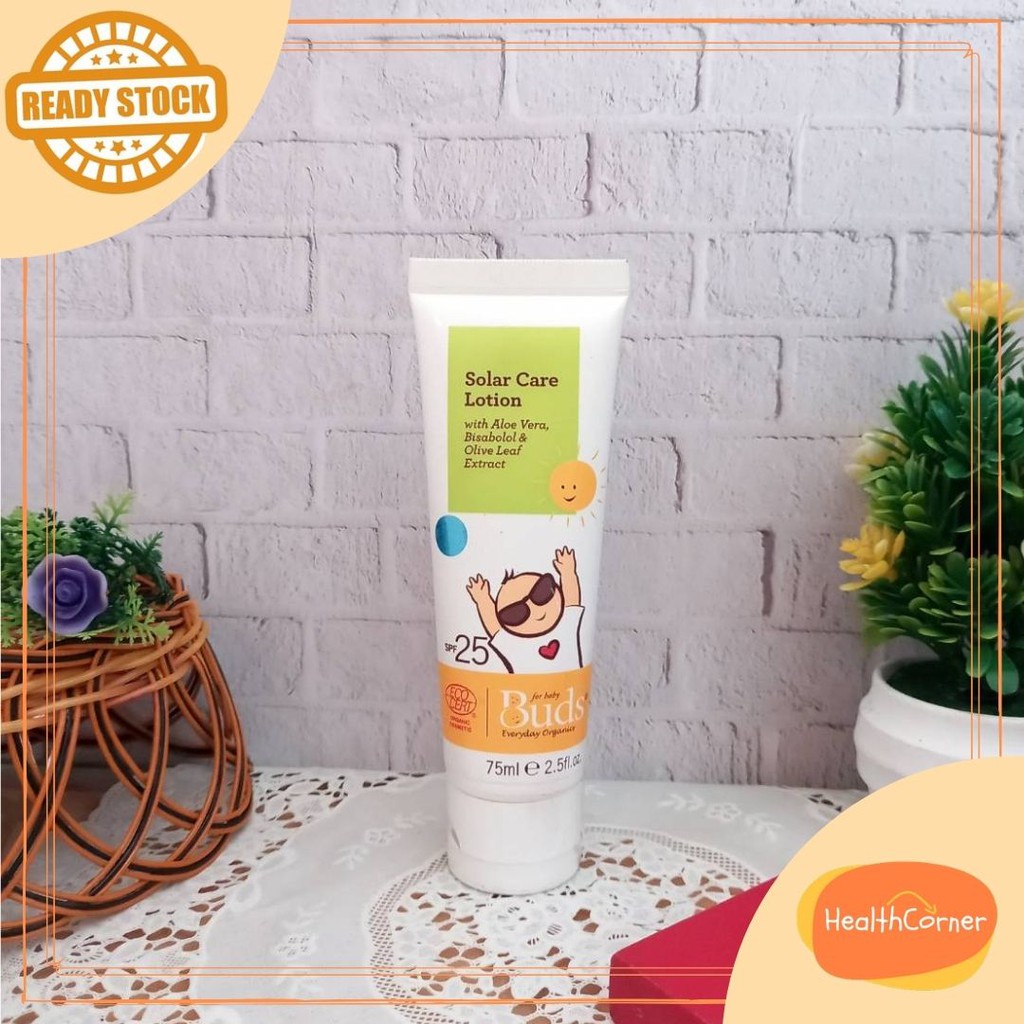 Buds Organics BEO - Solar Care Lotion 75ml - Tabir Surya / Sunblock Organik