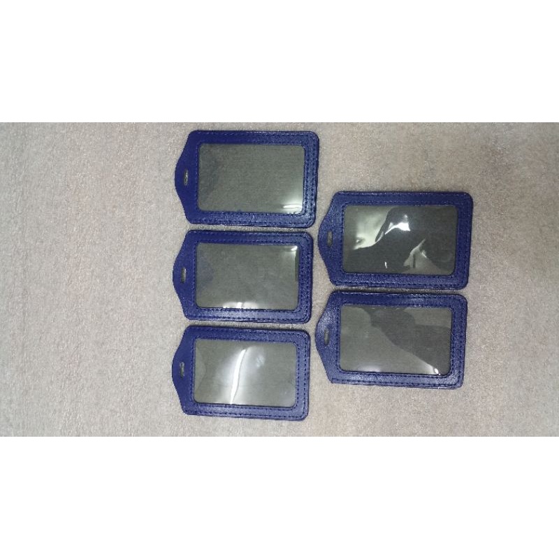 

Dompet/Name card holder Biru Polos sintetis