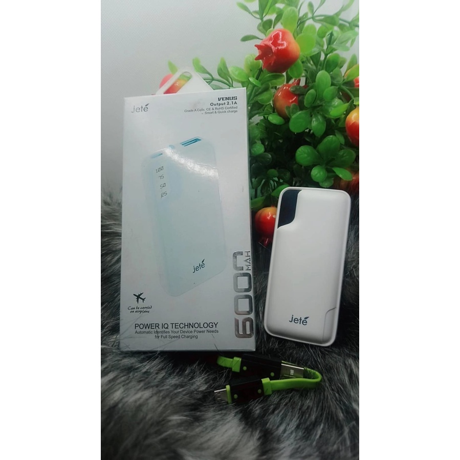 POWERBANK JETE VENUS -6000 MAH