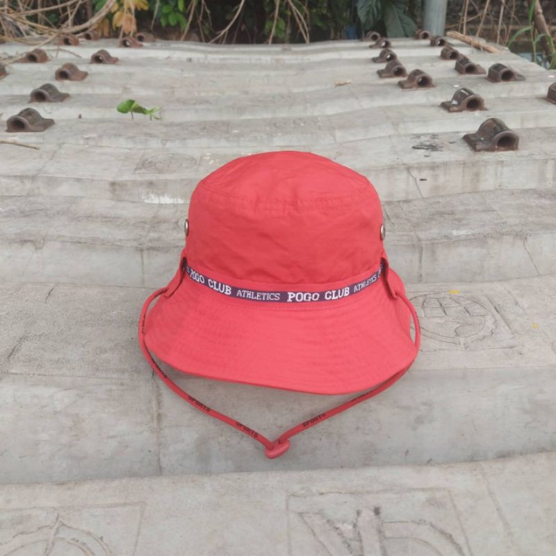 Bucket Hat / Jungle Hat / Topi Rimba Pogo Club Country Club Second Import