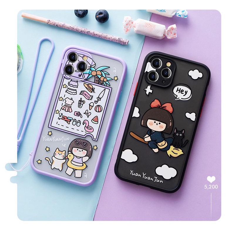 Soft case Lucu candy Lilac cantik Samsung A01 Core A02 M02 A02s M02s A03s A10 A10s A11 M11 A20 A30 A52s 4G/5G FM03 FM04