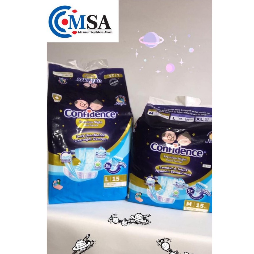 Confidence Popok Dewasa / popok celana / popok /perekat
