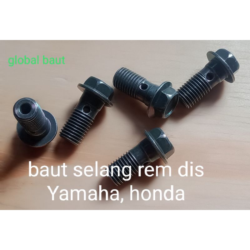 baut nepel selang rem dis Honda