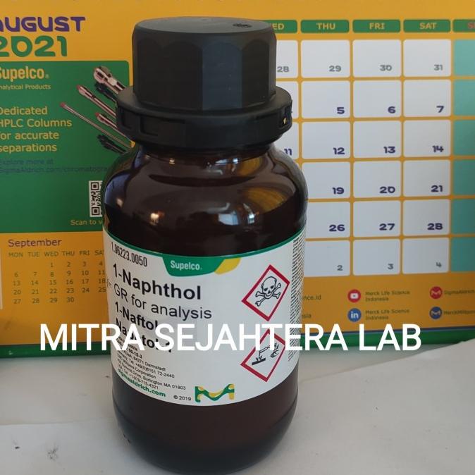 [TERLARIS] 1-NAPHTHOL MERCK 50 GRAM 106223 | NAFTOL | ALFA NAPHTOL | NAPHTOL 50G BEST SELLER