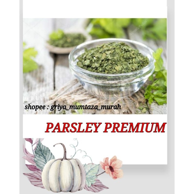 Jual Parsley Kering 5gr Daun Paterseli Bumbu Rempah Parsley MPASI